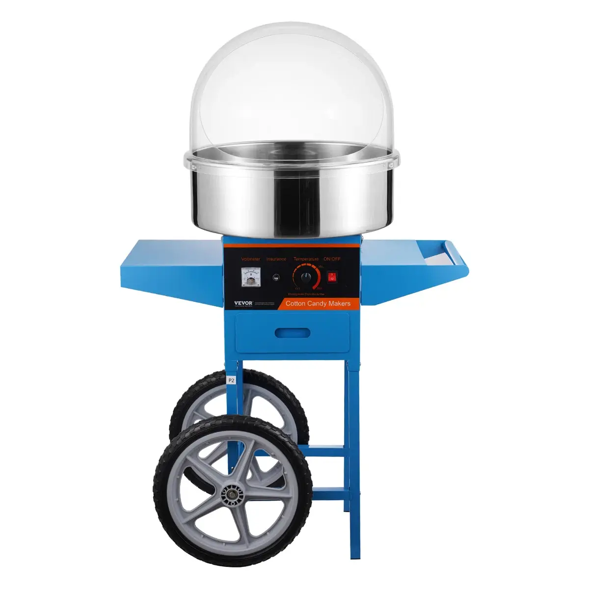 Cotton Candy Machine Stock Photo