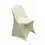 Thumbnail: Ivory Spandex Folding Chair Cover
