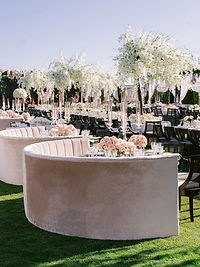 Elegant event furniture