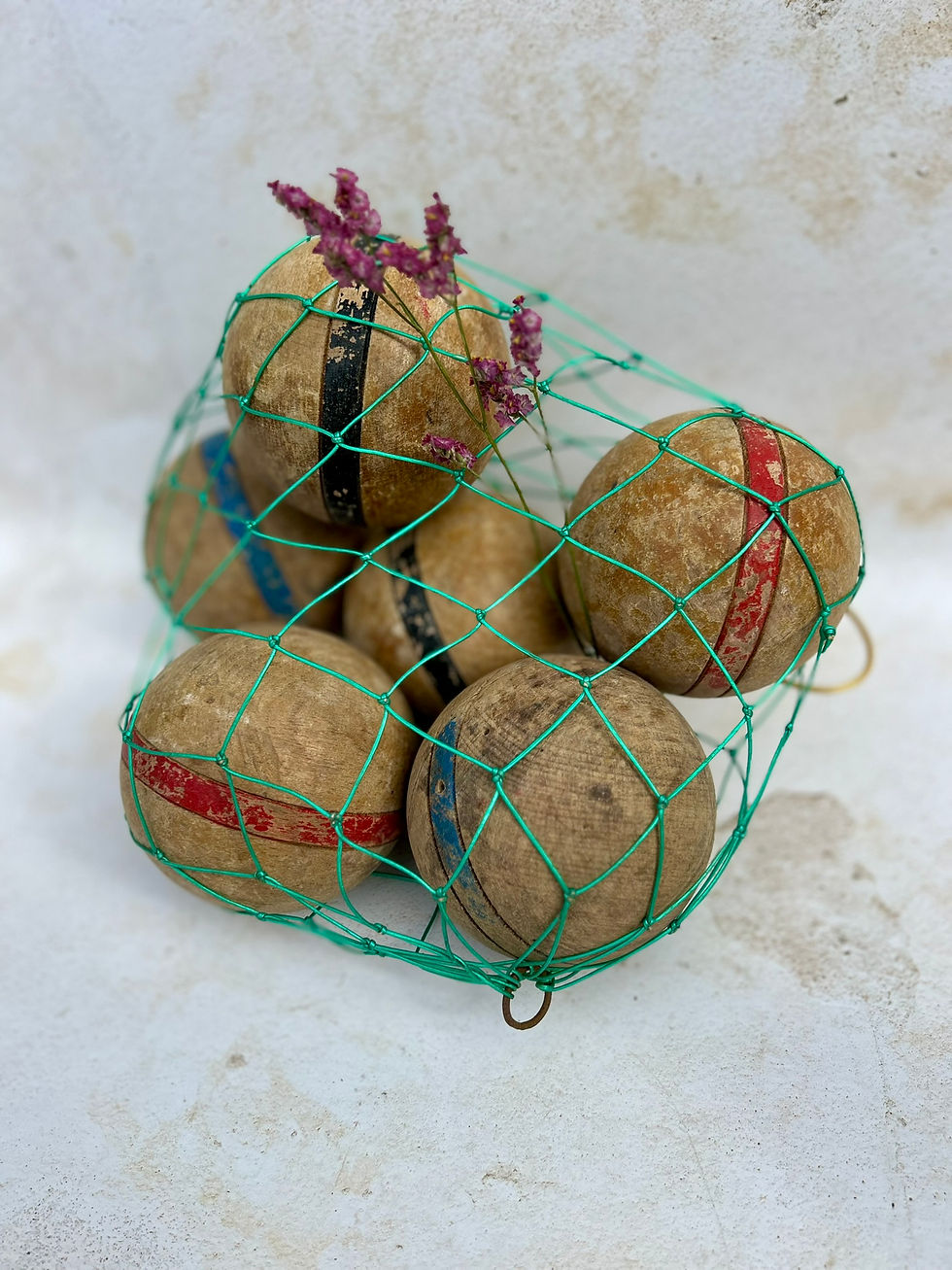 Thumbnail: Beautiful Antique French Petanque / Boules Set