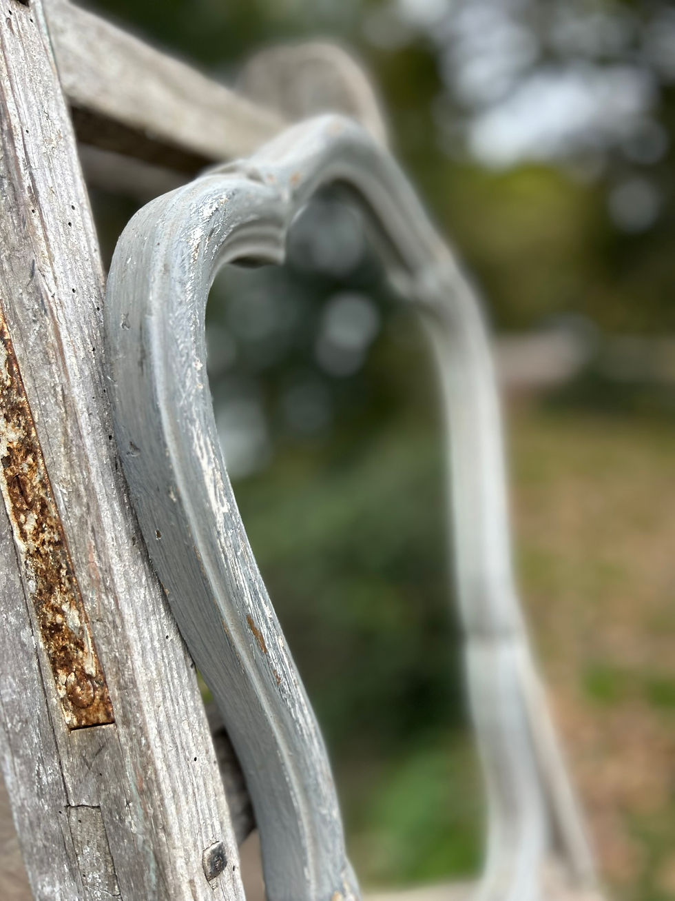 Thumbnail: Antique French 'Serpentine' Wall Mirror. Circa late 1800's.