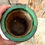Thumbnail: Lovely Old French Antique Painted Wooden Firkin Sugar Bucket. Circa 1800's