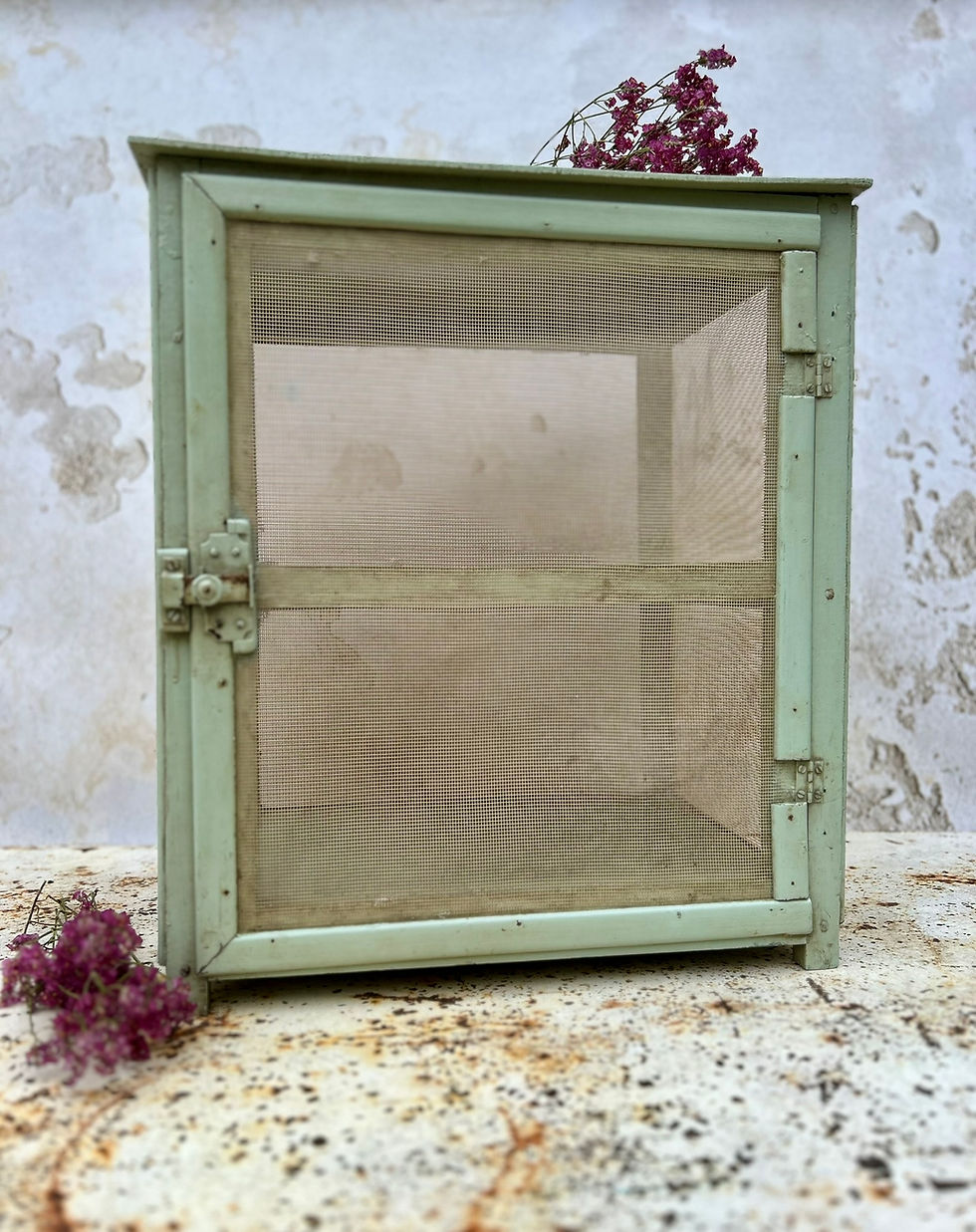 Thumbnail: Antique French Meat Safe / Store. Rustic Home Decor. Circa. 1900's.