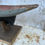 Thumbnail: French Antique Wooden Boat on Stand. Early 1900's.