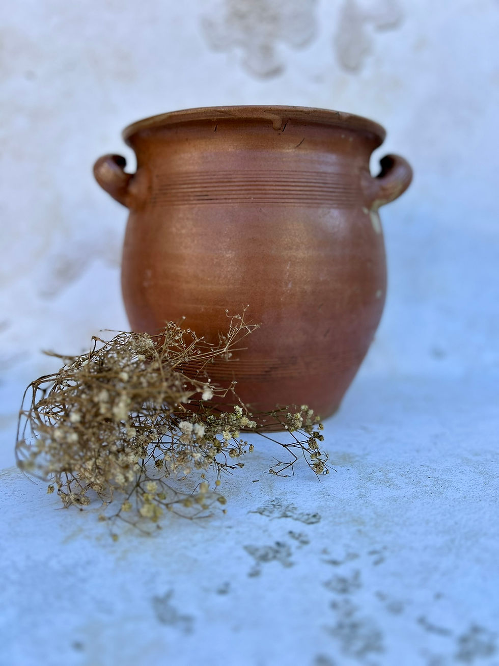Thumbnail: Antique French Glazed Terracotta Confit Pot. Circa 1800's.