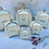 Thumbnail: Set of Six French Faience Art Deco Silver Plated Kitchen Storage Containers.