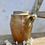 Thumbnail: Stunning  Little Antique French Double Handled Earthenware Confit Pot.  1800's