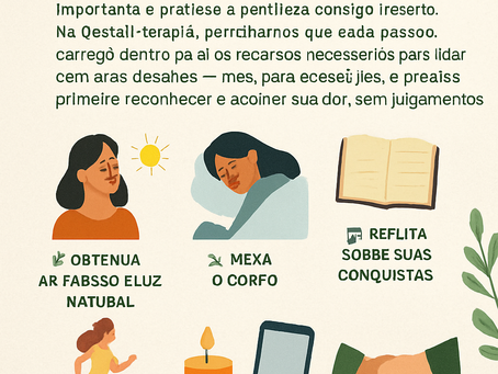Os dias ruins são os que precisam de mais cuidado