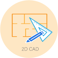 measured building surveys 2D CAD Services by q Pro Surveys