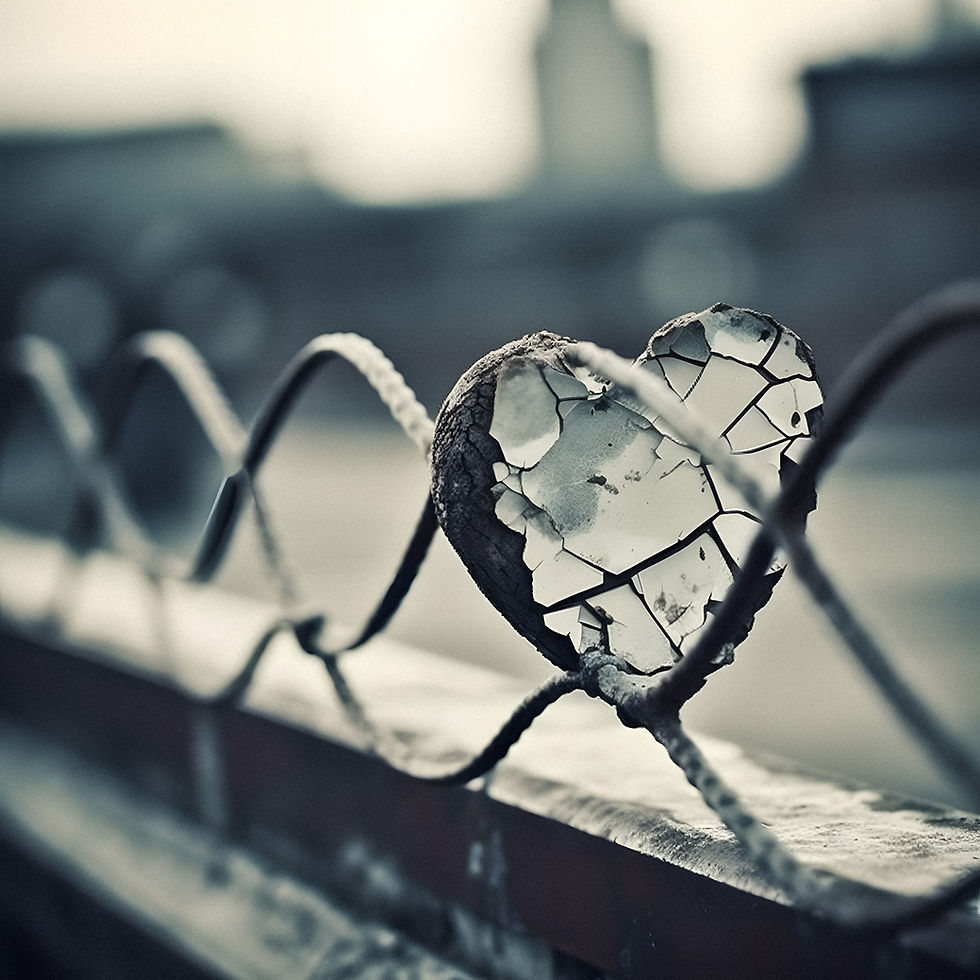 a broken heart