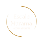 Logo Escale Marama, Perrine Grillot, massages reiki Dracy Saint Loup Autun