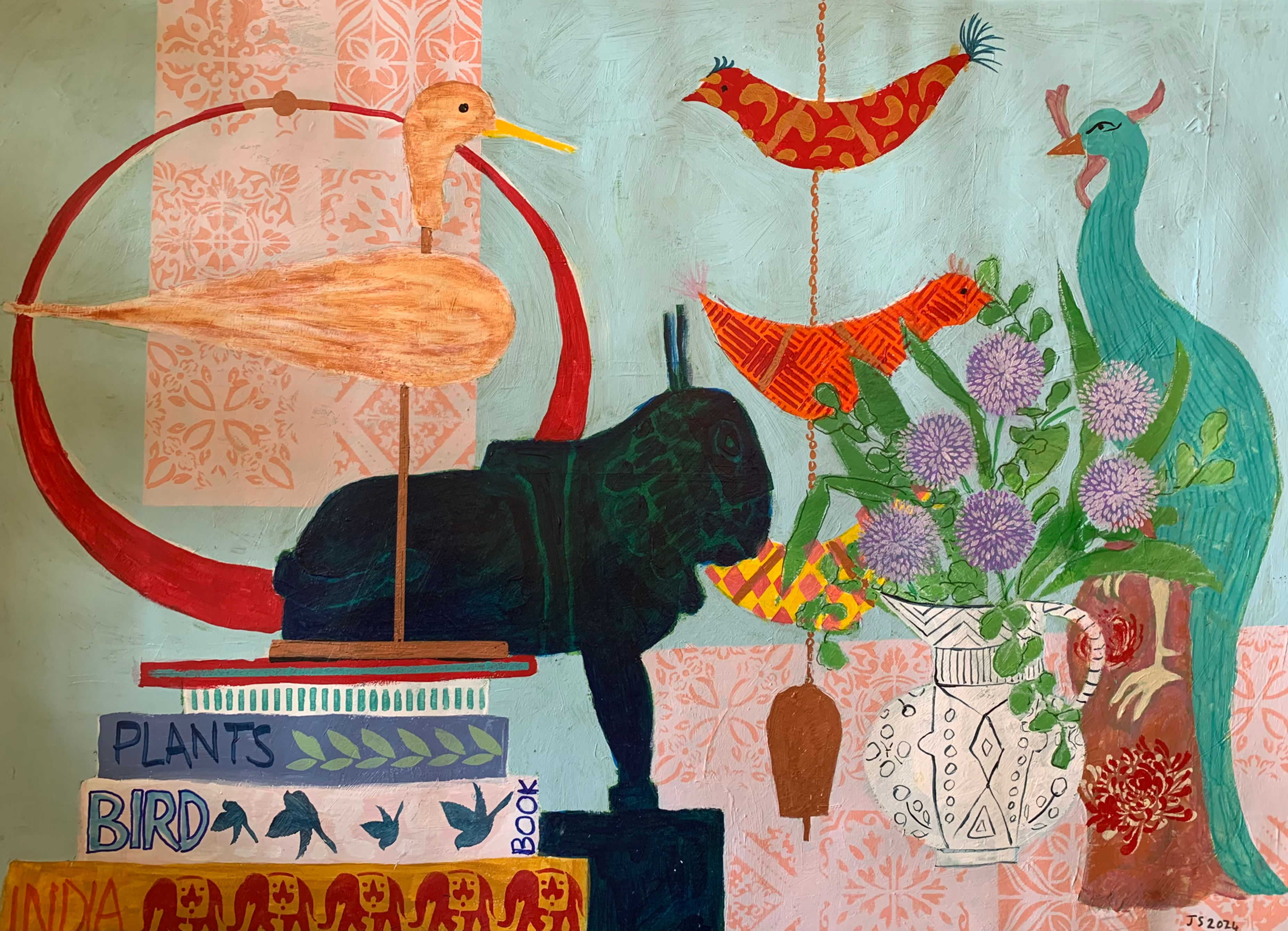 Still Life with Blue Bull