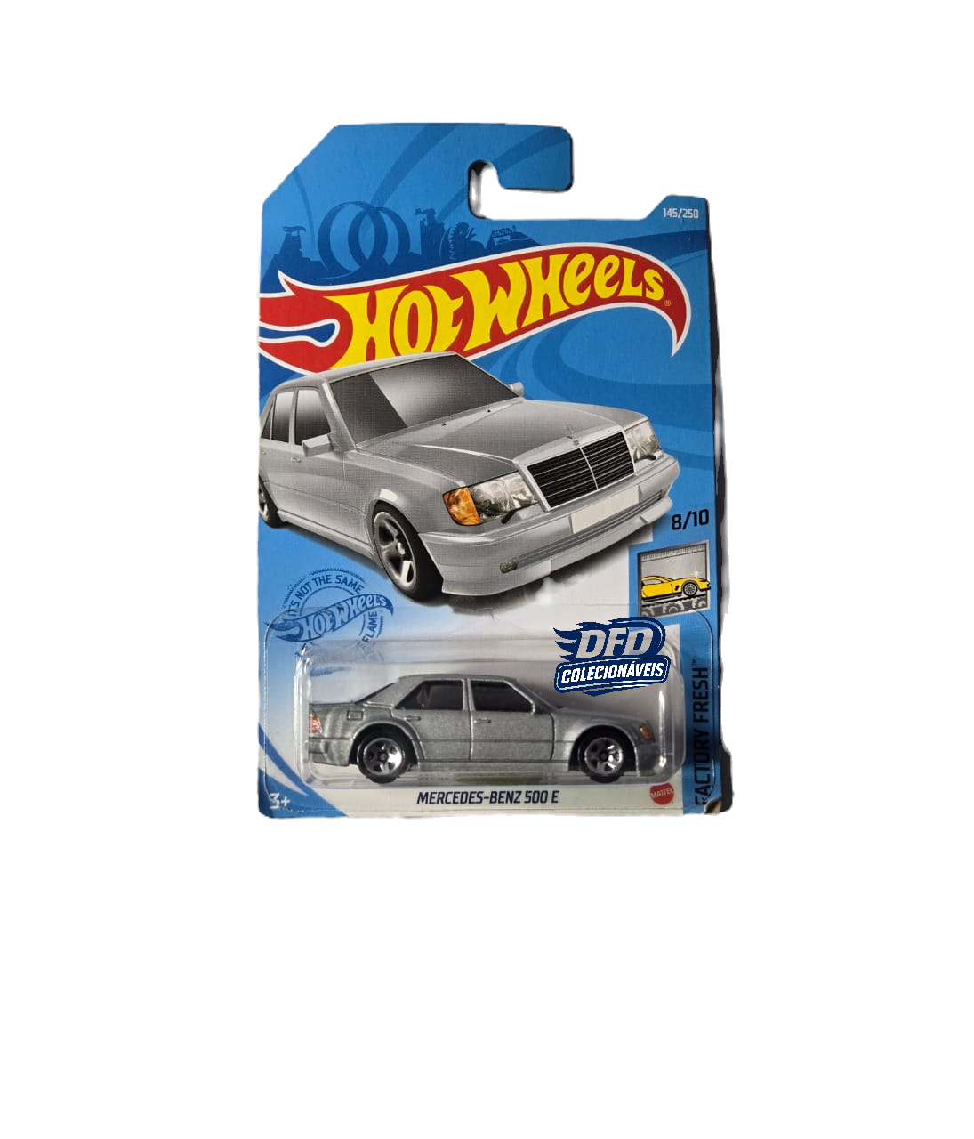 Hot Wheels Mercedes-Benz 500 E Prata