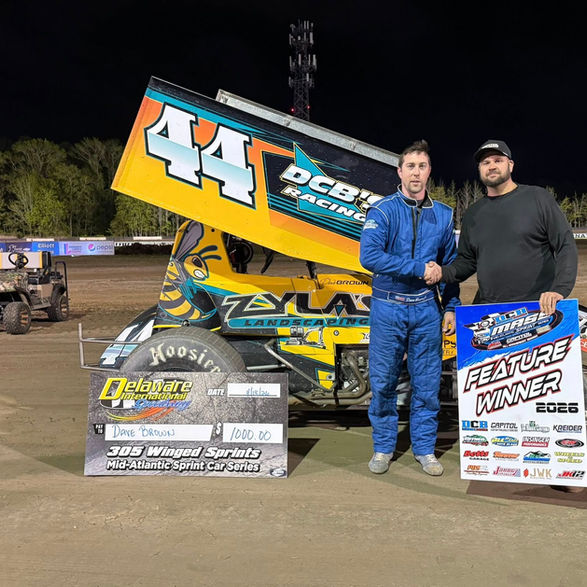 DAVE BROWN ON TOP OF HIS GAME AT DELAWARE INT'L MASS EVENT 