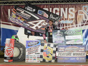 MIKEY SMITH CASHES IN $4,000 VICTORY IN BRIDGEPORT’S MASS SPRINT CAR NATIONALS