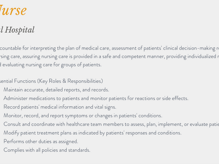 NEW job posting live! Check it out!