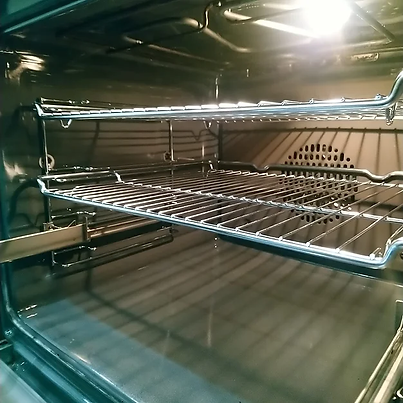 Clean oven racks