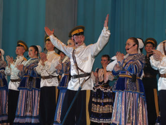 Праздничный концерт в ДК с. Сбега.