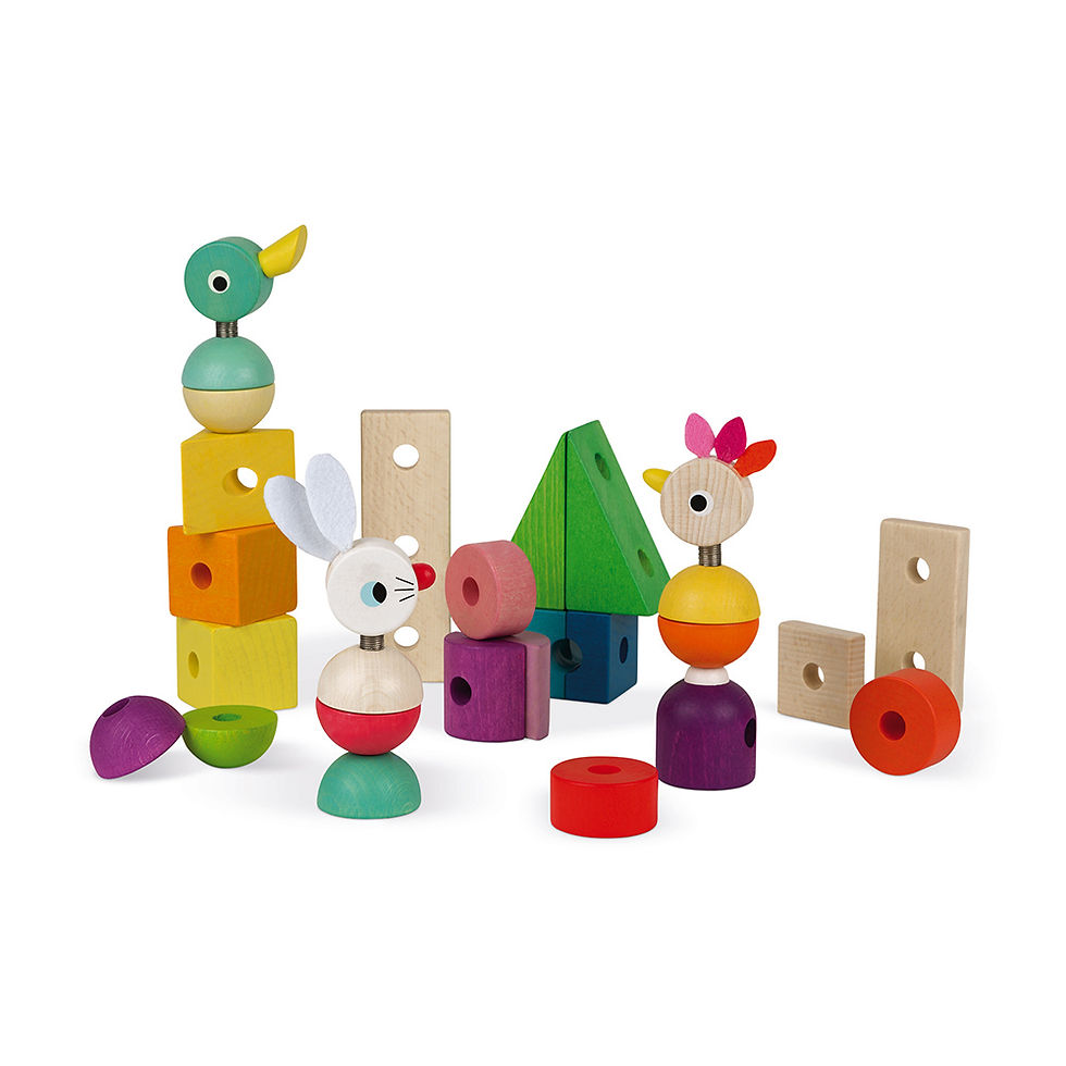 Miniatura: Janod Zigolos Treno Gigante Multicolore J08202