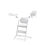 Miniatura: Cybex Gold Seggiolone LEMO 3in1 All White