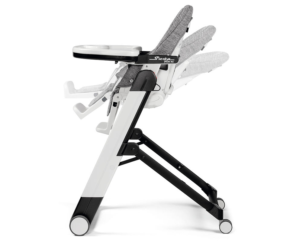 Miniatura: PegPerego Seggiolone Pappa Siesta Follow Me Wonder Grey