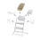 Miniatura: Cybex Gold Seggiolone LEMO 4in1 All White