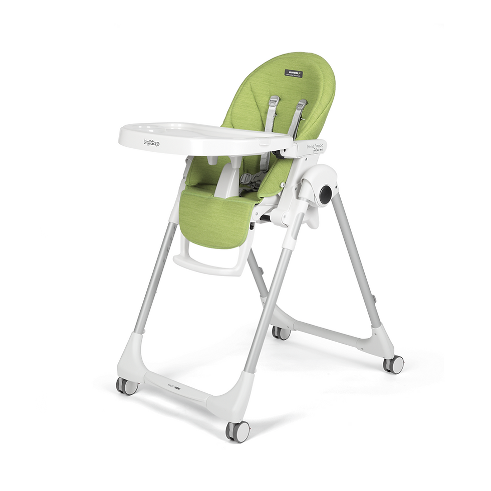 PegPerego Seggiolone Prima Pappa Follow Me Wonder Green