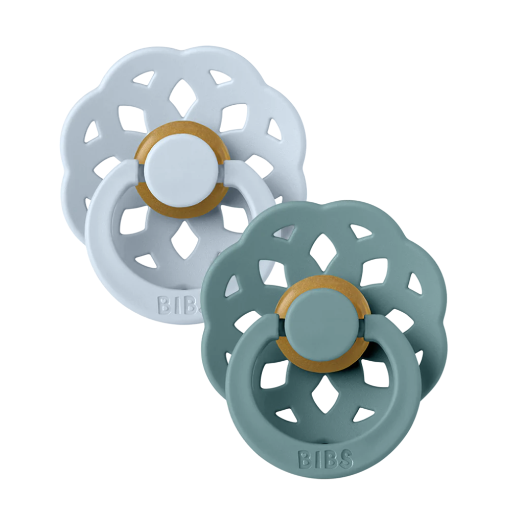 BIBS Succhietti BiPack Baby Blue/Island Sea