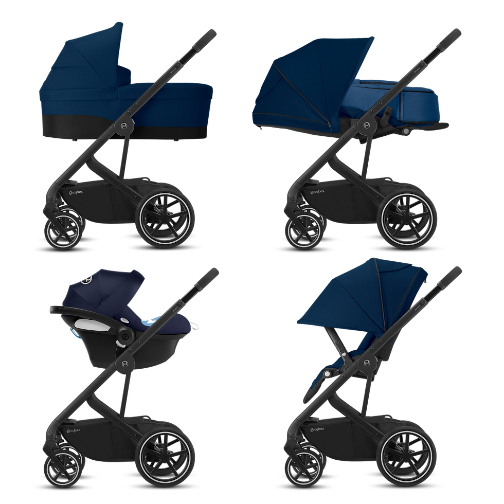 Miniatura: Cybex Gold Passeggino Balios S Lux BLK Navy Blue