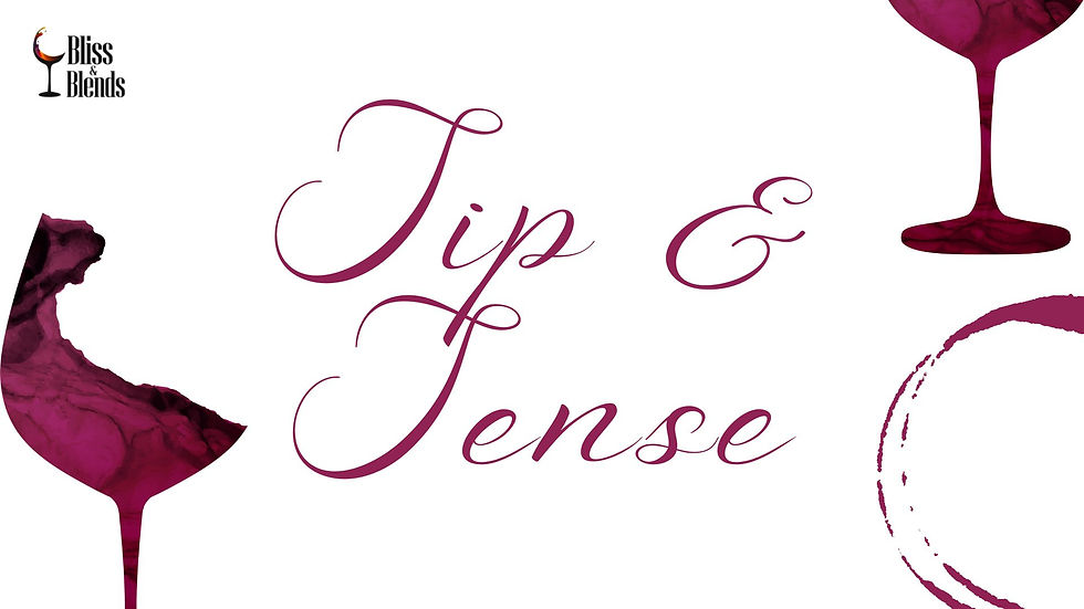 Sip & Sense Workshop