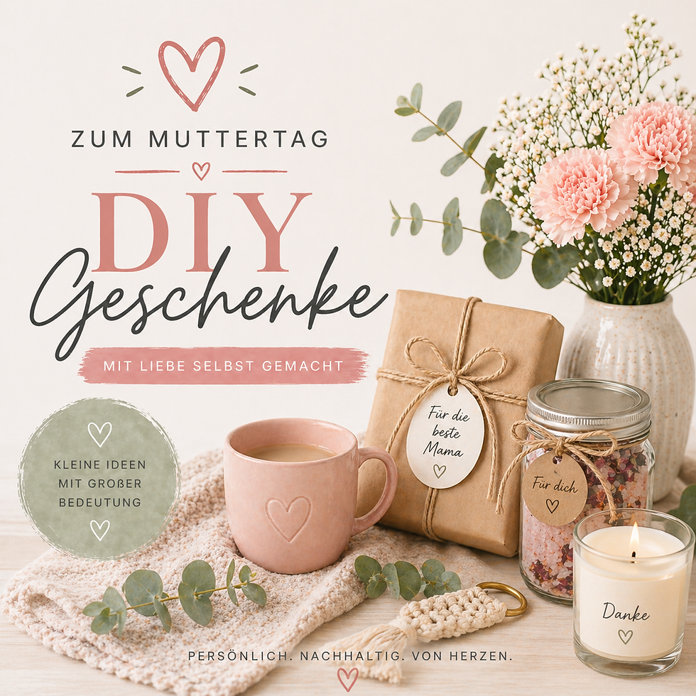 DIY Geschenke zum Muttertag