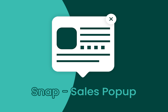Snap - Sales Popup banner