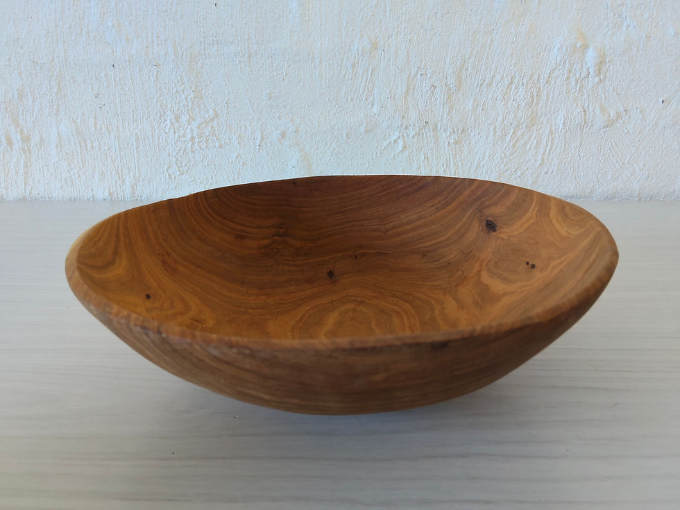 Thumbnail: Vintage Timber Wooden Salad Bowl 