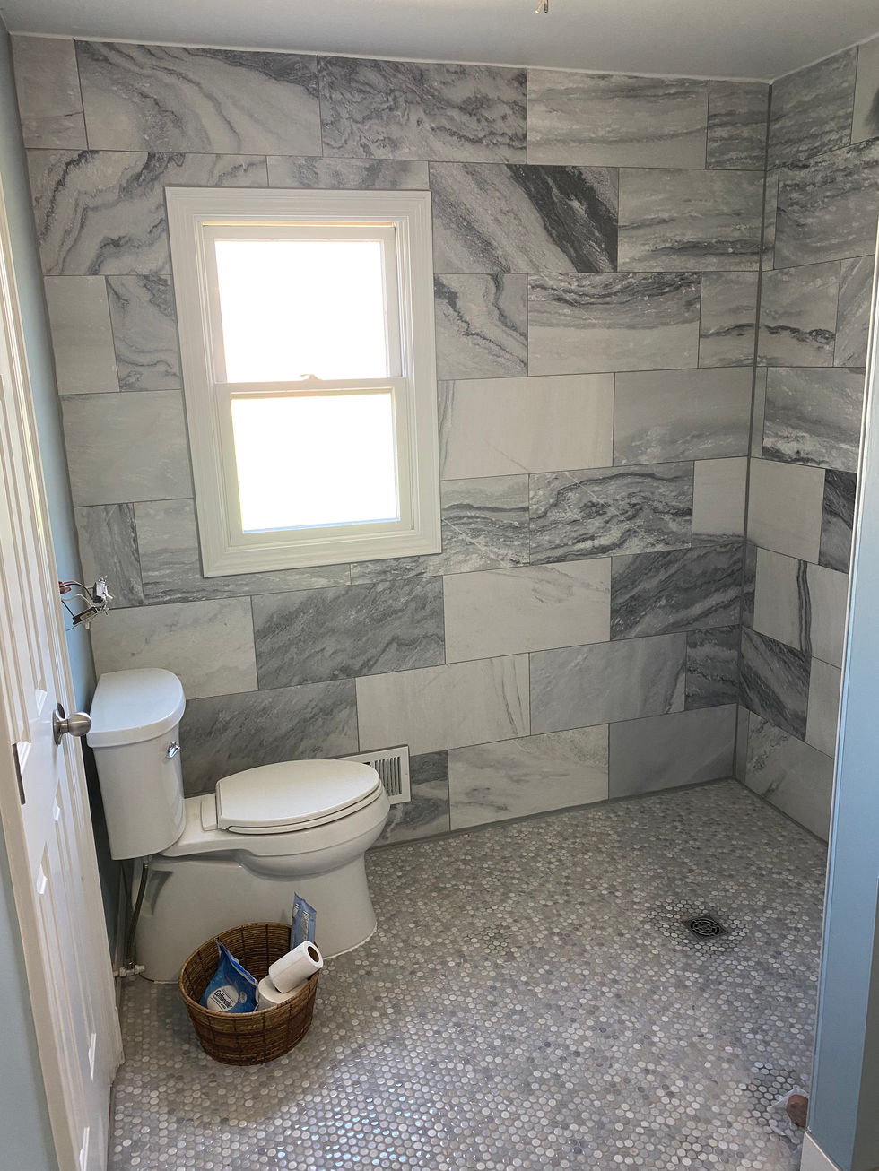 marble walk in