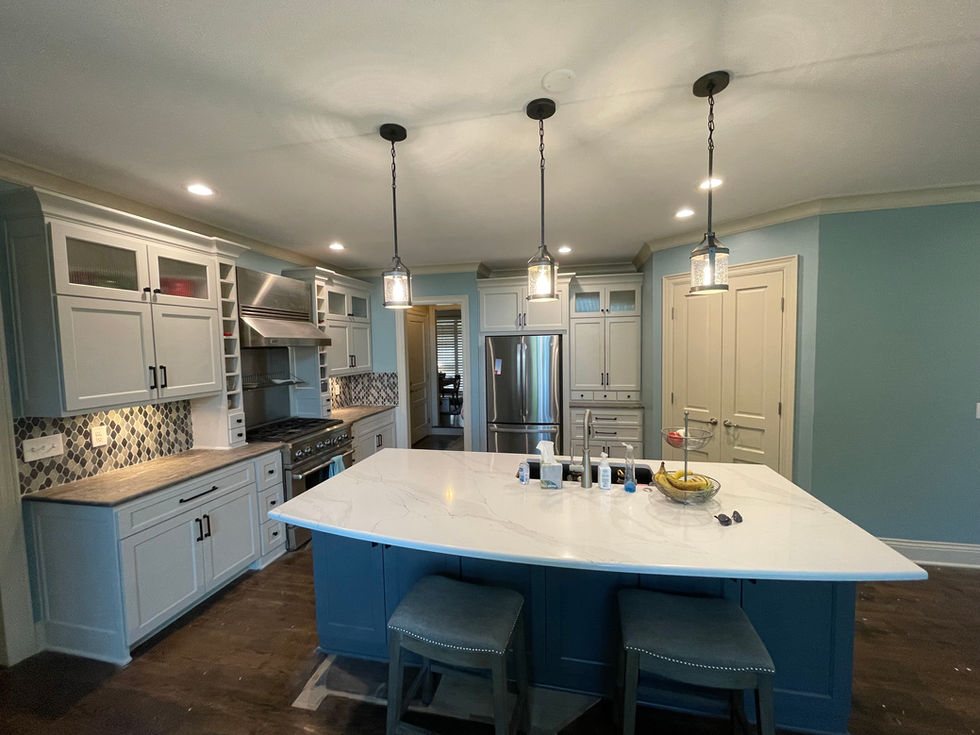 tile cabinets and painting