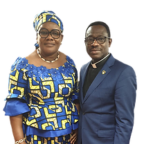 Pastor Asante and wife