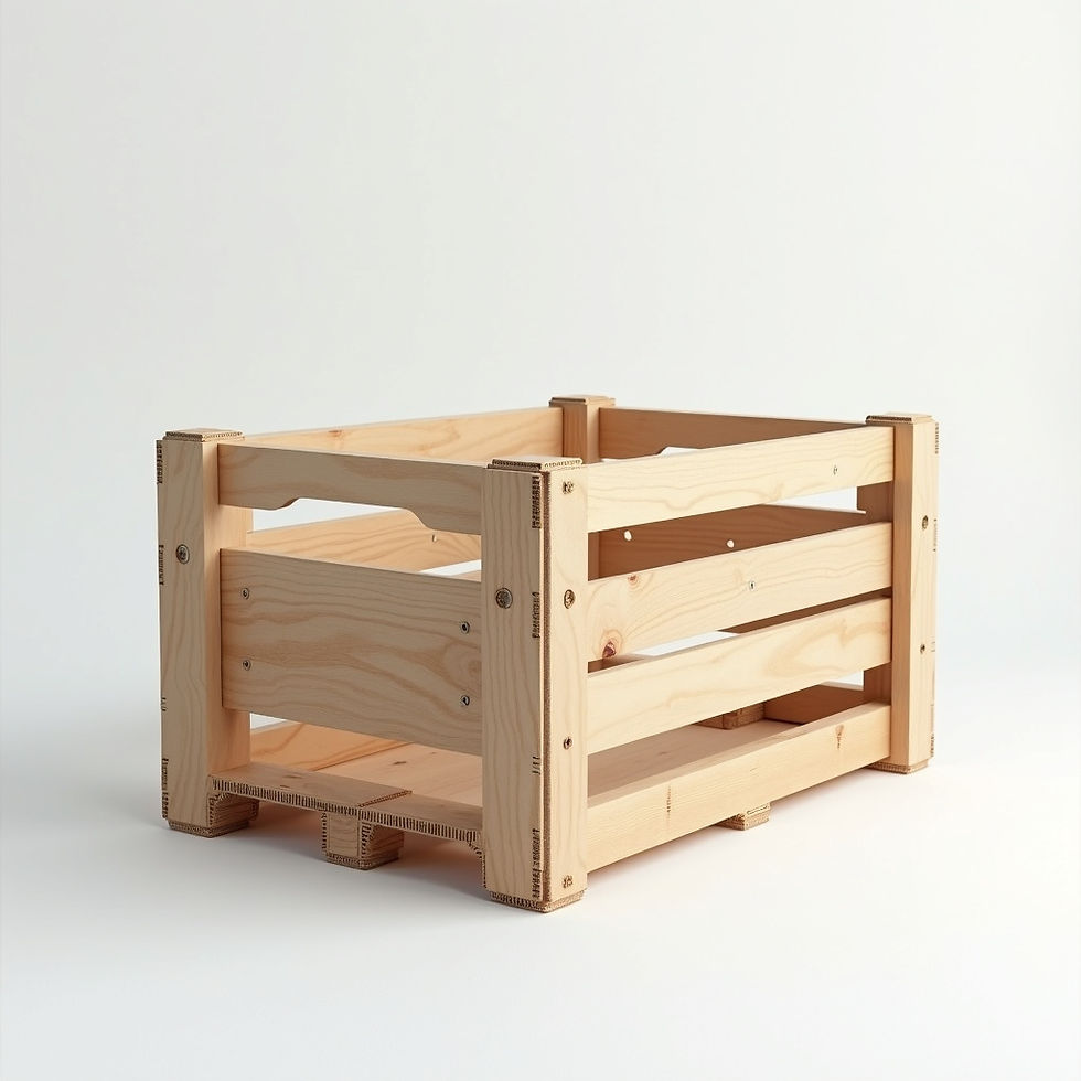 Industrial Engine Crate