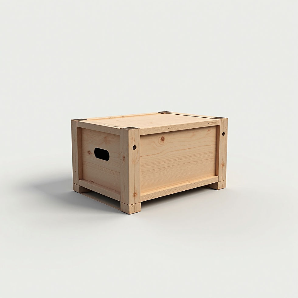 Custom Motorcycle Crate