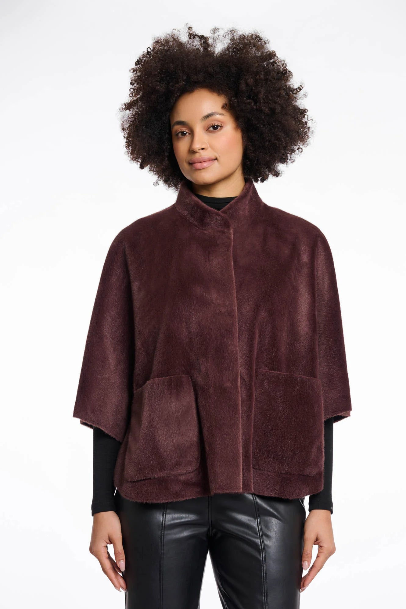 Rino & Pelle - Dewi Faux Fur Cape 