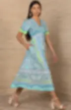 Thumbnail: Hale Bob - Eila Cotton Poplin Dress