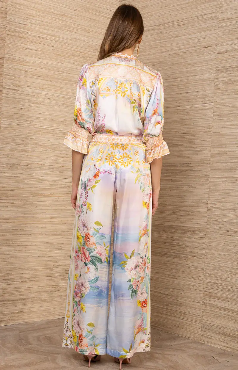 Thumbnail: Hale Bob - Keily  Silk Charmeuse Pantlt