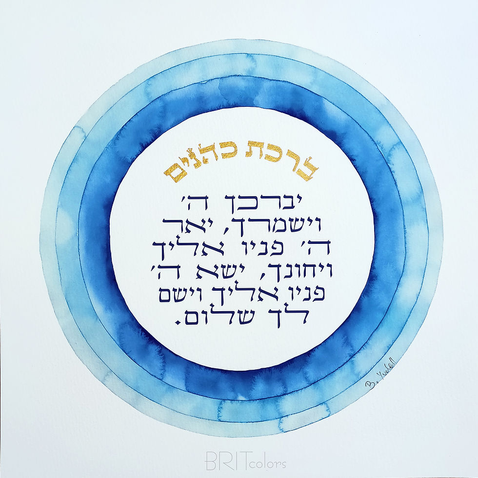 Thumbnail: "Blue Rings" priestly blessing