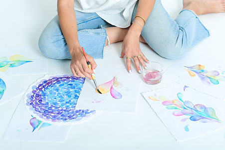 watercolor painting BRITcolors