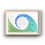 Thumbnail: "Ocean Wave Drops" Handmade or Print Watercolor Ketubah