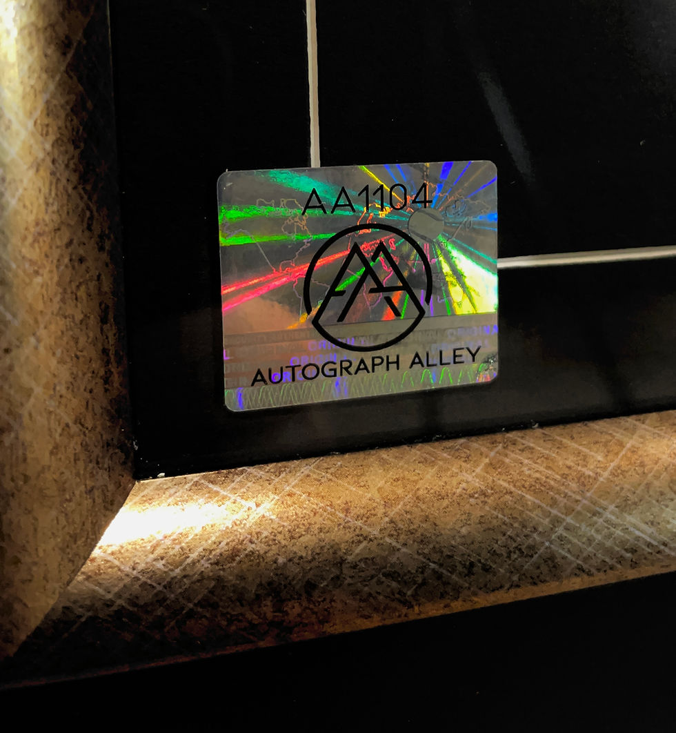 Thumbnail: Faith No More - The Real Thing Signed Cassette Liner