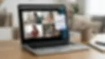 Example of a virtual coworking setup with a timer and camera on for accountability.