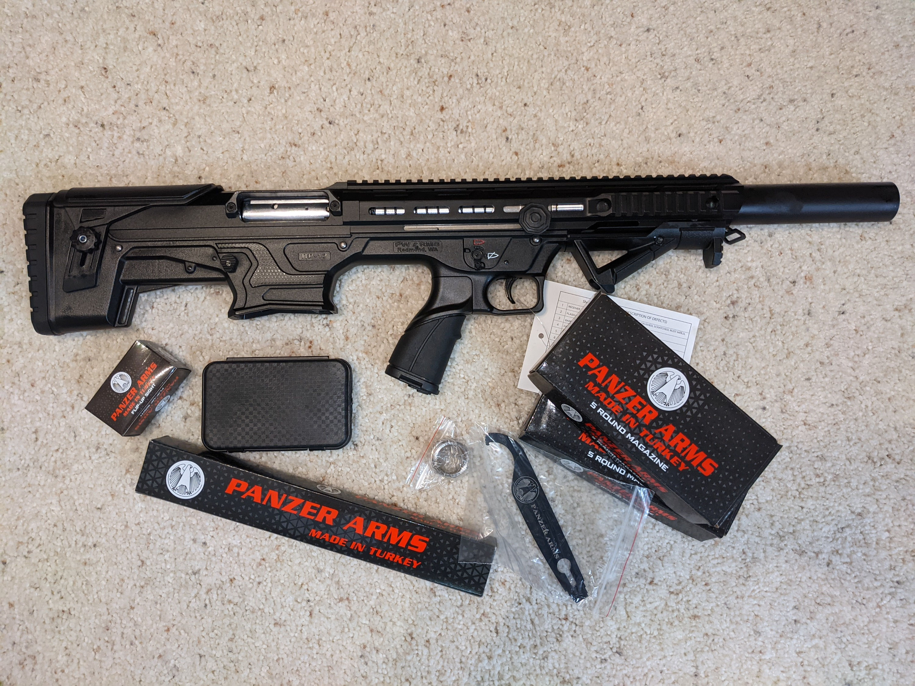 Panzer Arms BP-12 Gen 2 12GA Bullpup