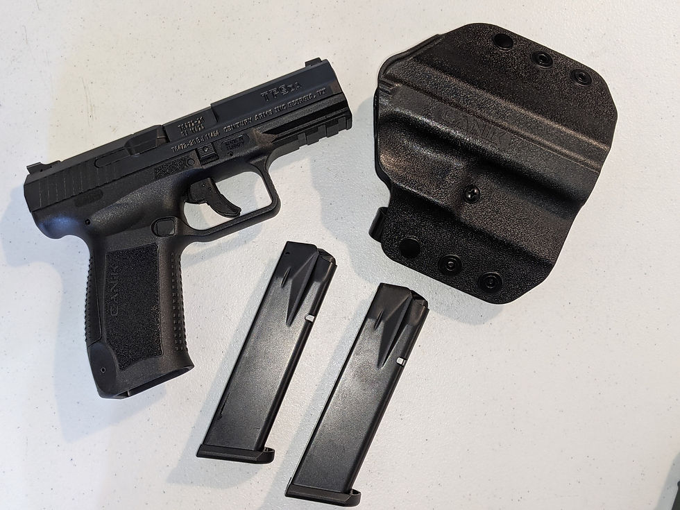 Canik TP9DA 9mm single and dbl action