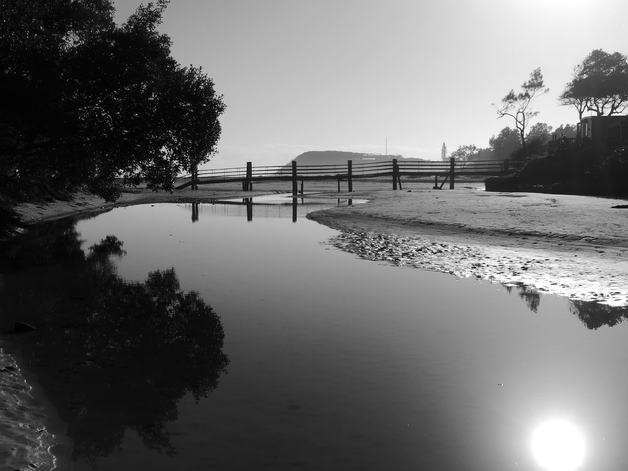 Creek sunrise