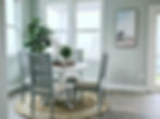 minimal coastal dining